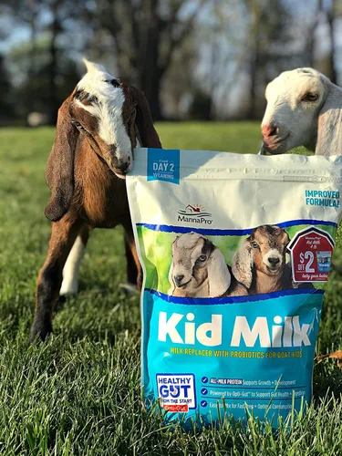Vista 6 de Manna Pro Reemplazo de leche de cabra para niños, alto en proteínas para apoyar el crecimiento, alimentado por Opti-Gut para apoyar la salud