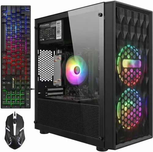 Vista 8 de Escritorio para PC para juegos STGAubron,Core I7,RX 560 4G,32G RAM,512G SSD