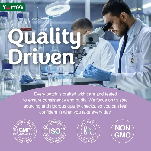 Vista 7 de YumVs Complete Multivitamínico y Multimineral para Adultos Jaleas, Frambuesa, 60