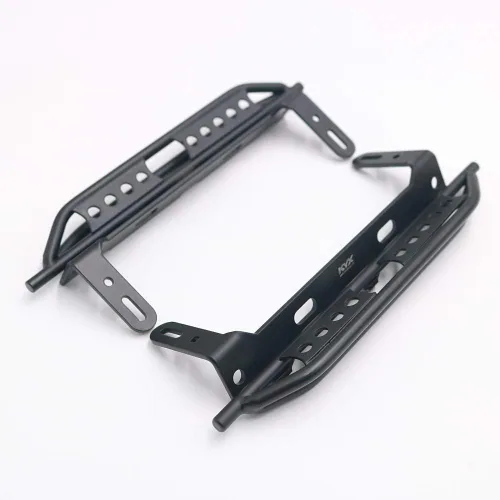 Vista 3 de KYX Estribos de metal para carreras, placa de pie para 1/10 RC Crawler TRX-4 (aleación)