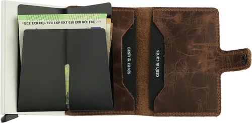 Vista 3 de Secrid - Mini cartera de piel auténtica RFID seguro para tarjetas de máximo 12 tarjetas