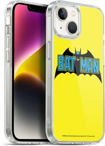 Vista 320 de Head Case Designs Funda de gel con licencia oficial de Batman DC Comics Bat Signal Logos [protección de grado militar] compatible con Apple iPhone 7