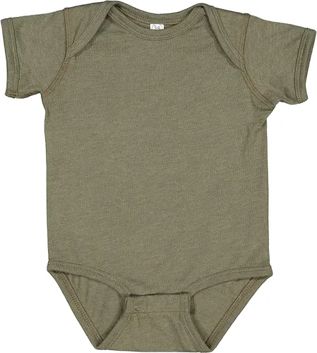 Vista 16 de RABBIT SKINS, Body de manga corta de jersey fino suave para bebé