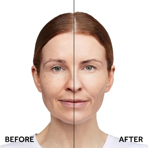 Vista 3 de No7 Restore & Renew Base de Suero de Acción Múltiple - Porcelana - Base Líquida de Maquillaje con Vitamina C, Vitamina E y Colágeno para el Rostro