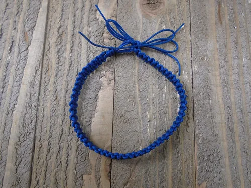 Vista 16 de Hemp Anklet Adjustable Tie On