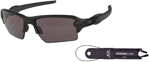 Vista 2 de Oakley Flak 20 XL OO9188 Sunglasses For Men BUNDLE Leash Designer iWear Care Kit