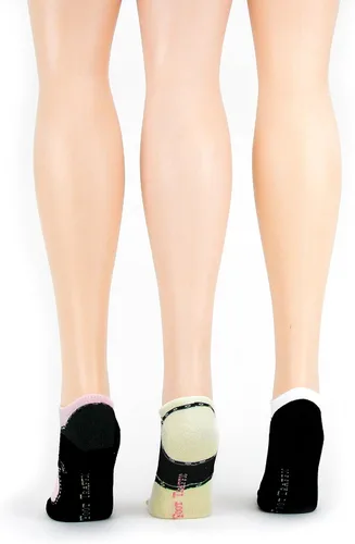 Vista 5 de Foot Traffic Calcetines para mujer, paquete múltiple, bonitos y divertidos, tallas 4-10