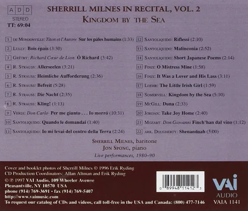 Vista 2 de Sherrill Milnes en Recital, Vol. 34 ES