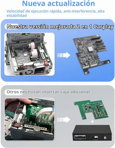Vista 3 de ISUDAR PCM 3.1 Carplay inalámbrico y Android Auto Módulo para Porsche Panamera Cayenne Macan Cayman Boxster 911 718 Soporte Cámara reversa Sensor