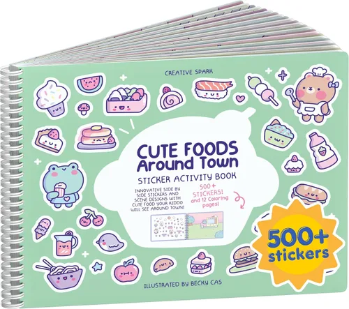 Vista 51 de Cupkin Libro de calcomanías de princesas para niños, un mundo mágico de Cupkin, artículos esenciales de viaje en avión para niños pequeños, más