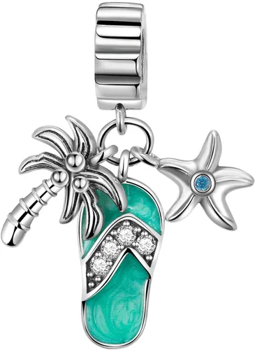 Vista 254 de LUXILLA Abalorio de plata de ley 925 para madre, hija, abuela, para familia, amor, madre, hija, abuela, para pulseras, collares, dijes, abalorios