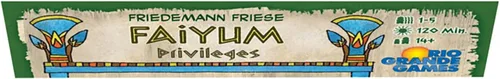 Vista 4 de Rio Grande Games Faiyum Privileges - Juego de cartas de estrategia de expansión, 1-5 jugadores, a partir de 14 años