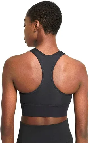 Vista 2 de Nike Sujetador Swoosh Long LINE para mujer CZ4496-010