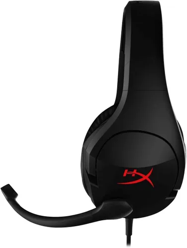 Vista 5 de Auriculares de gaming, de HyperX, Cloud, para PC, Xbox One, PS4, Wii U, Nintendo Switch (HX-HSCS-BKNA), Negro