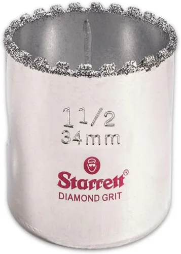 Vista 8 de Starrett KD0100-N - Holesaw de grano de diamante de 1 pulgada
