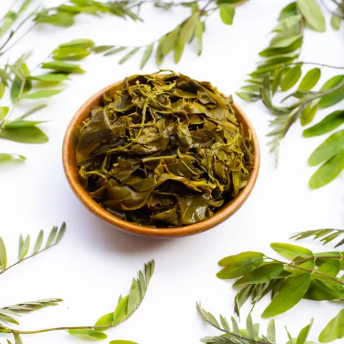 Vista 3 de Birch & Meadow 8 onzas de cápsulas enteras de Senna, té de hierbas, sabor amargo suave
