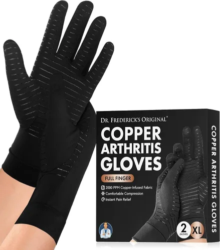 Vista 15 de Guante de artritis Comfort de cobre