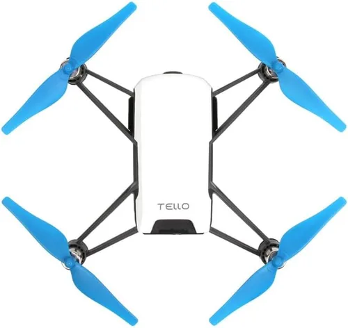 Vista 5 de Hoja de hélice colorida, 2 pares de drones de liberación rápida, accesorios de repuesto para cámara de ala para drones Tello (color negro)