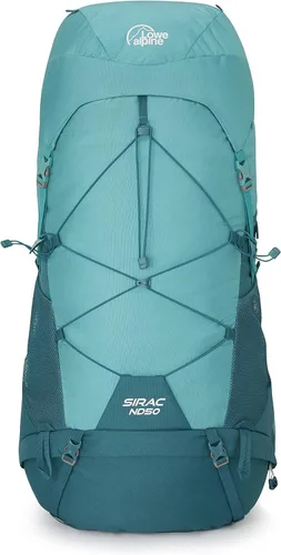 Vista 2 de Lowe Alpine Mochila de senderismo Sirac ND para mujer, Sirac ND65 Litro, Sagano Green/Storm Green