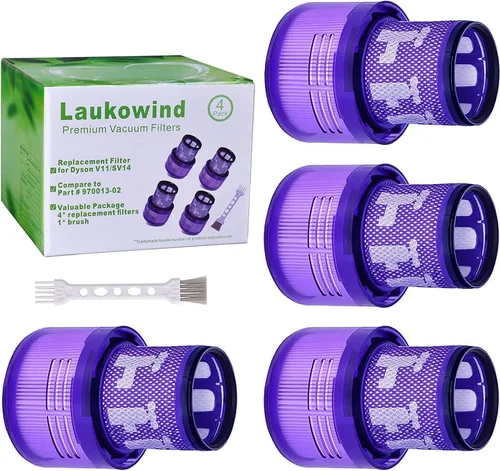 Vista 12 de Paquete de 2 filtros de repuesto compatibles con aspiradora inalámbrica Gen5 Azul
