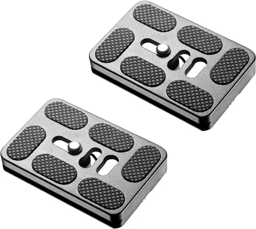 Vista 4 de NEEWER - Placa universal de liberación rápida tipo Arca todo de metal con tornillo de 1/4 de pulgada que se adapta a abrazadera de estilo Arca