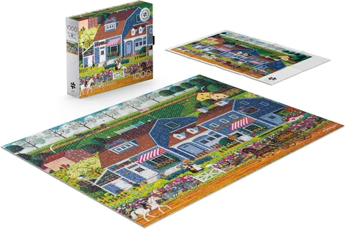 Vista 4 de Buffalo Games - Silver Select - Charles Wysocki - Flores de viento de la pradera - Rompecabezas de 1000 piezas para adultos - Rompecabezas