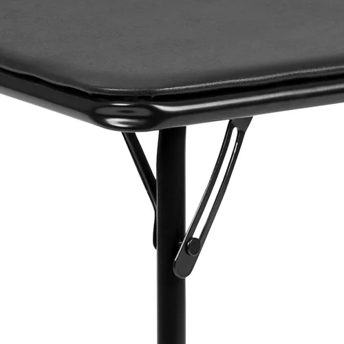 Vista 8 de Flash Furniture Mindy Kids - Juego de mesa y sillas plegables de 3 piezas para guardería y aulas, juego de mesa de actividades y sillas para niños