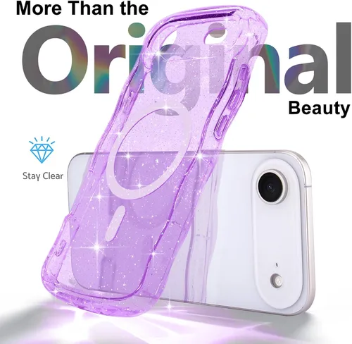 Vista 330 de Pepmune Funda magnética para iPhone 17 Pro Max, color rosa