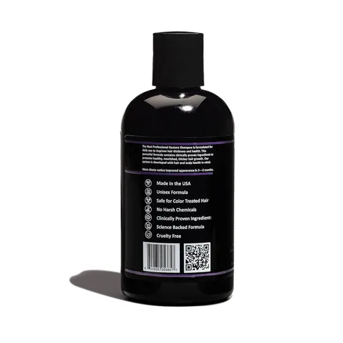 Vista 2 de Navi Professional Strength Champú para pérdida de cabello para el crecimiento del cabello, champú bloqueador DHT para cabello adelgazante