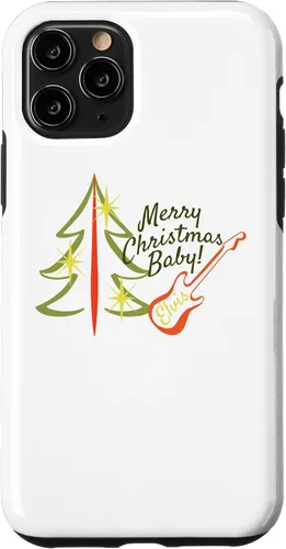 Vista 10 de iPhone 14 Elvis Presley Oficial Feliz Navidad Baby! Funda Elvis