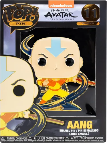Vista 2 de Funko Pop! Pin Avatar - Aang (los estilos pueden variar)