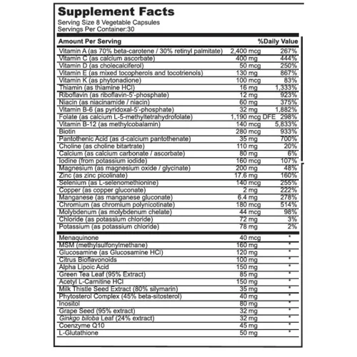 Vista 2 de Inspired Nutrition Foundation, 240 count