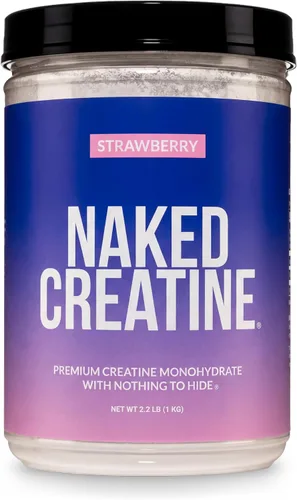 Vista 7 de NAKED Sobres de Creatina Monohidrato de Limón Lima Micronizada Pura, Vegano, Sin OGM, Sin Gluten, Sin Soja. Ayuda a las Ganancias de Fuerza, Sin