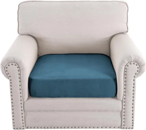 Vista 25 de H.VERSAILTEX Funda de asiento de gamuza elástica para sala de estar, fundas de sofá aptas para mascotas, fundas de sofá gruesas y suaves, lavables