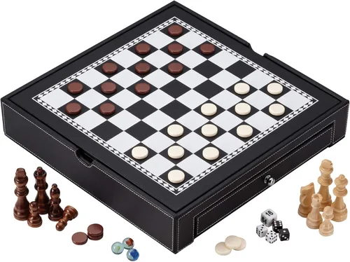 Vista 11 de Mainstreet Classics Broadway - Juego de mesa 5 en 1