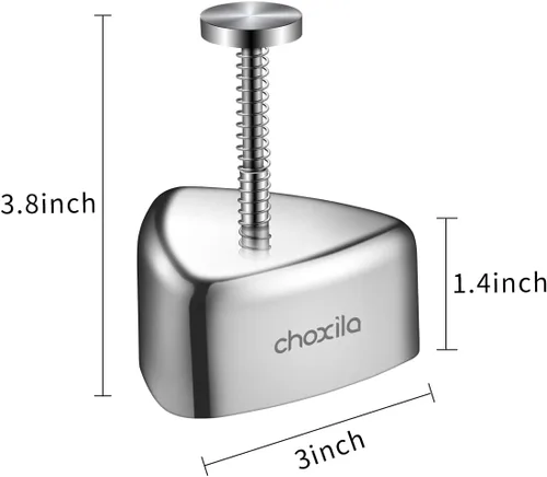 Vista 3 de choxila 100 envoltorios de Onigiri con 1 molde de acero inoxidable Onigiri