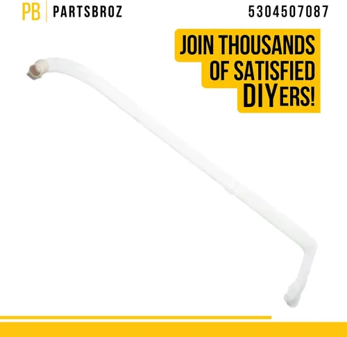 Vista 5 de PartsBroz 5304507087 - Tubo de alimentación de suministro de agua, compatible con lavavajillas Frigidaire Kenmore Crosley Kelvinator - Reemplaza