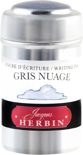 Vista 10 de Tinta para pluma estilográfica Herbin - Botella de 10 ml - Perle Noire