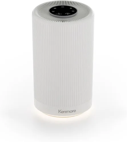 Vista 9 de Kenmore PM1010 Purificadores de aire para dormitorio hasta 348 pies cuadrados con filtro HEPA H13 auténtico, traba para niños, modo de sueño