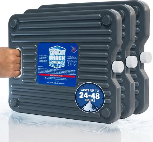 Vista 11 de Cooler Shock Ice Packs for Cooler, Reusable, Long Lasting, Cold Freezer Packs for Coolers, Lunch Bags & Totes to Keep Food Fresh