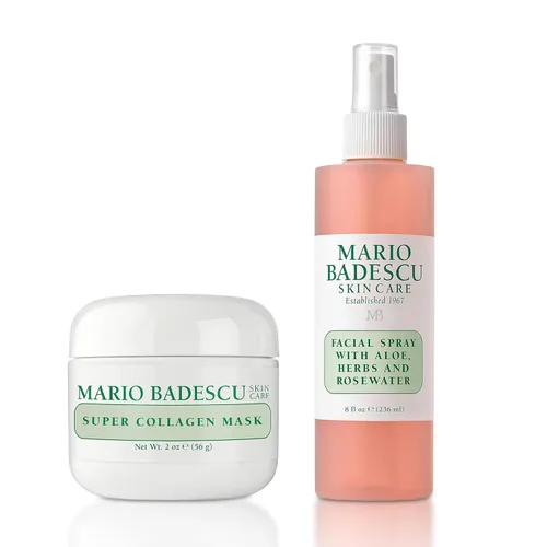 Vista 12 de Mario Badescu Espray facial con aloe, hierbas y agua de rosas para todo tipo de piel, bruma facial que hidrata, rejuvenece y aclara