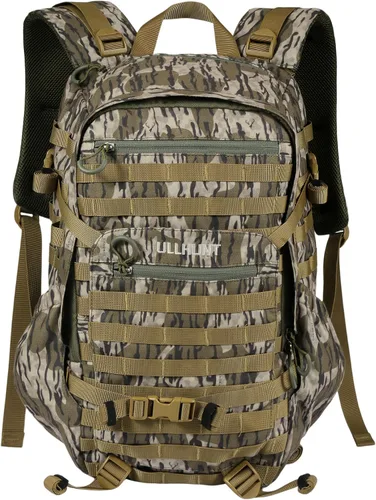Vista 2 de UIIHUNT Mochila de caza con silla de montar, mochila silenciosa para bastones de caza y plataforma, diseño modular con cinturón extraíble, panel