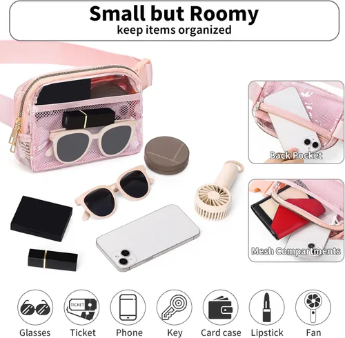 Vista 5 de Bolso cruzado para mujeres y hombres, bolsa ligera para viajes, senderismo, ciclismo, bolso cruzado antirrobo, color negro