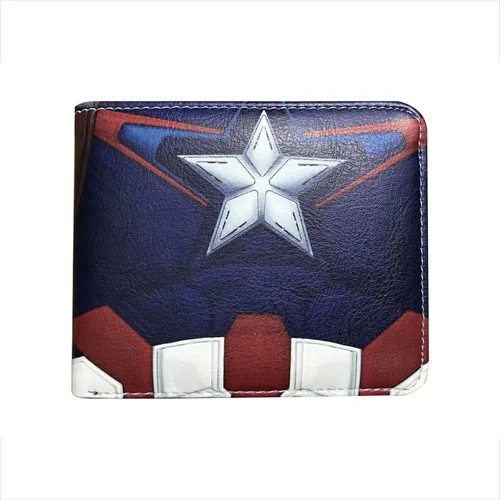 Vista 5 de Cartera bifold de PVC de carácter superhéroe, billetera, M, Estilo E