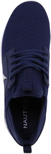 Vista 4 de Nautica Zapatillas deportivas para hombre cómodas informales con cordones a la moda para caminar pantalones deportivos ligeros