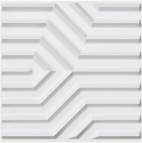 Vista 13 de Art3d Paneles decorativos 3D de pared de 19.7 x 19.7 pulgadas (paquete de 12), paneles de pared para el hogar, oficina, cafetería, color gris