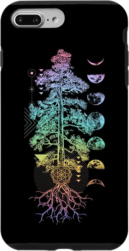 Vista 12 de Tree of Life Phases of The Moon Yoga Chakra Gift Case for iPhone 17