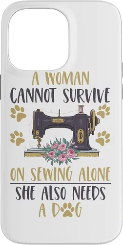 Vista 20 de Funda divertida para iPhone 11, para amantes de la máquina de coser