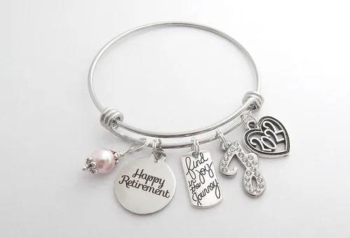 Vista 2 de Retirement Gift, Co-worker Leaving, Retirement gifts for Women, Joy in the Journey, Happy Retirement Congratulations Gift for Her, Mom Grandma Friend