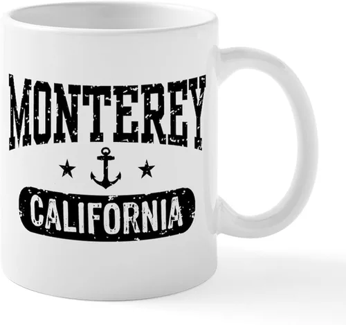 Vista 67 de CafePress Taza de café de cerámica de 11 oz (11.0 fl oz) de San Francisco Blanco - Taza San Francisco